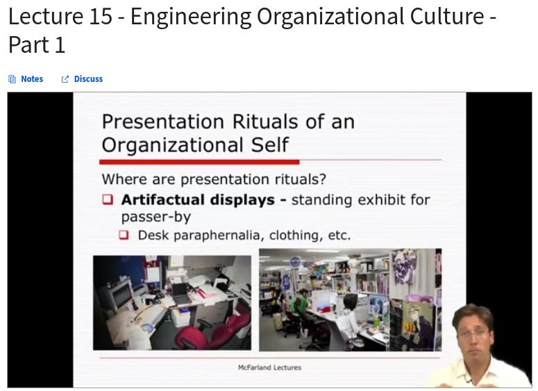 Engineering organizational culture