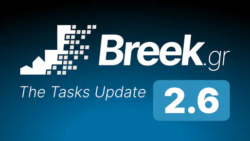 Version 2.6 of Breek.gr - Work In Progress