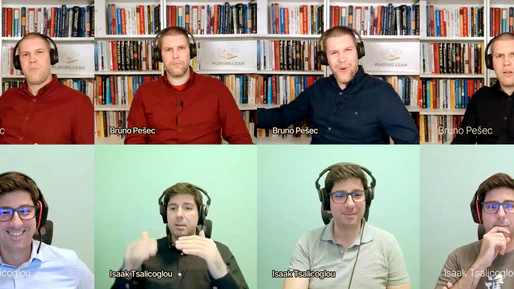 How to stack two speakers of a Zoom video capture with FFmpeg