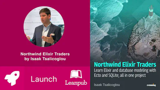 New Book 🚀 Northwind Elixir Traders by Isaak Tsalicoglou
